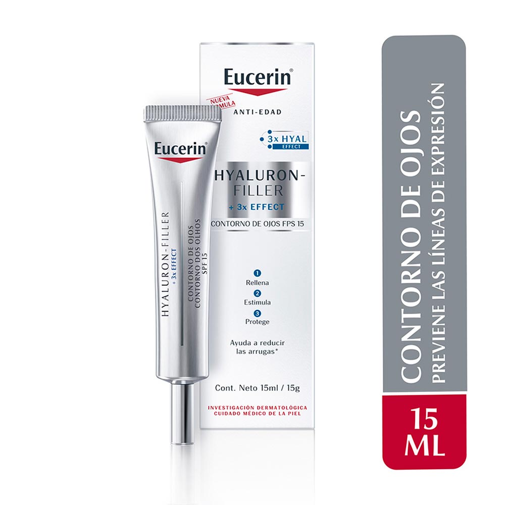 Hyaluron Filler Crema Contorno de Ojos 15ml. EUCERIN