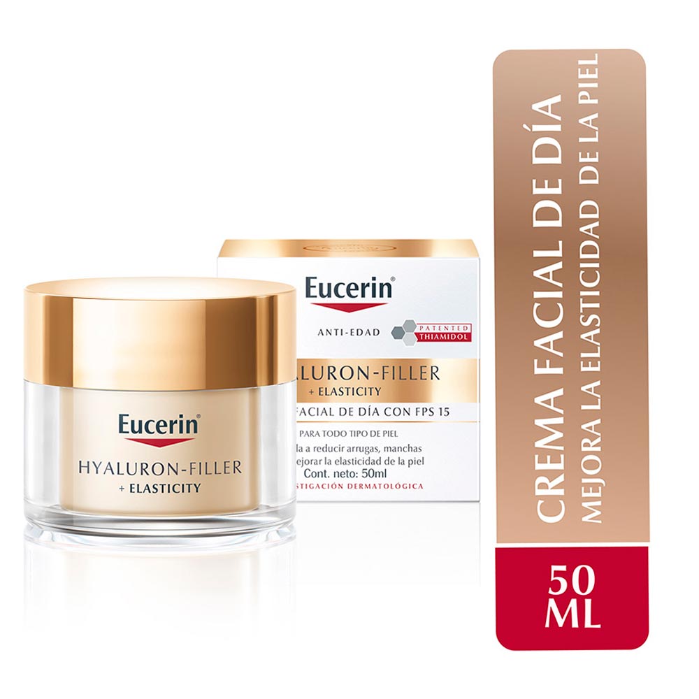 Hyaluron Filler + Elasticity Lift Crema de Día FPS30 50ml. EUCERIN