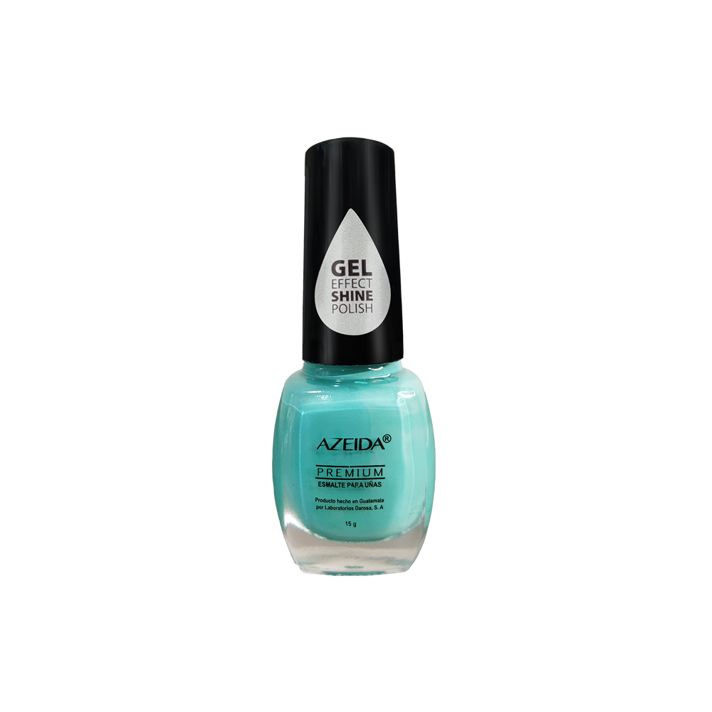 Esmalte en Gel No. 104 Verde Jade. Azeida
