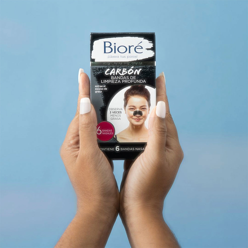 Bandas Limpieza Prof. con Carbón 6 ct Nasal