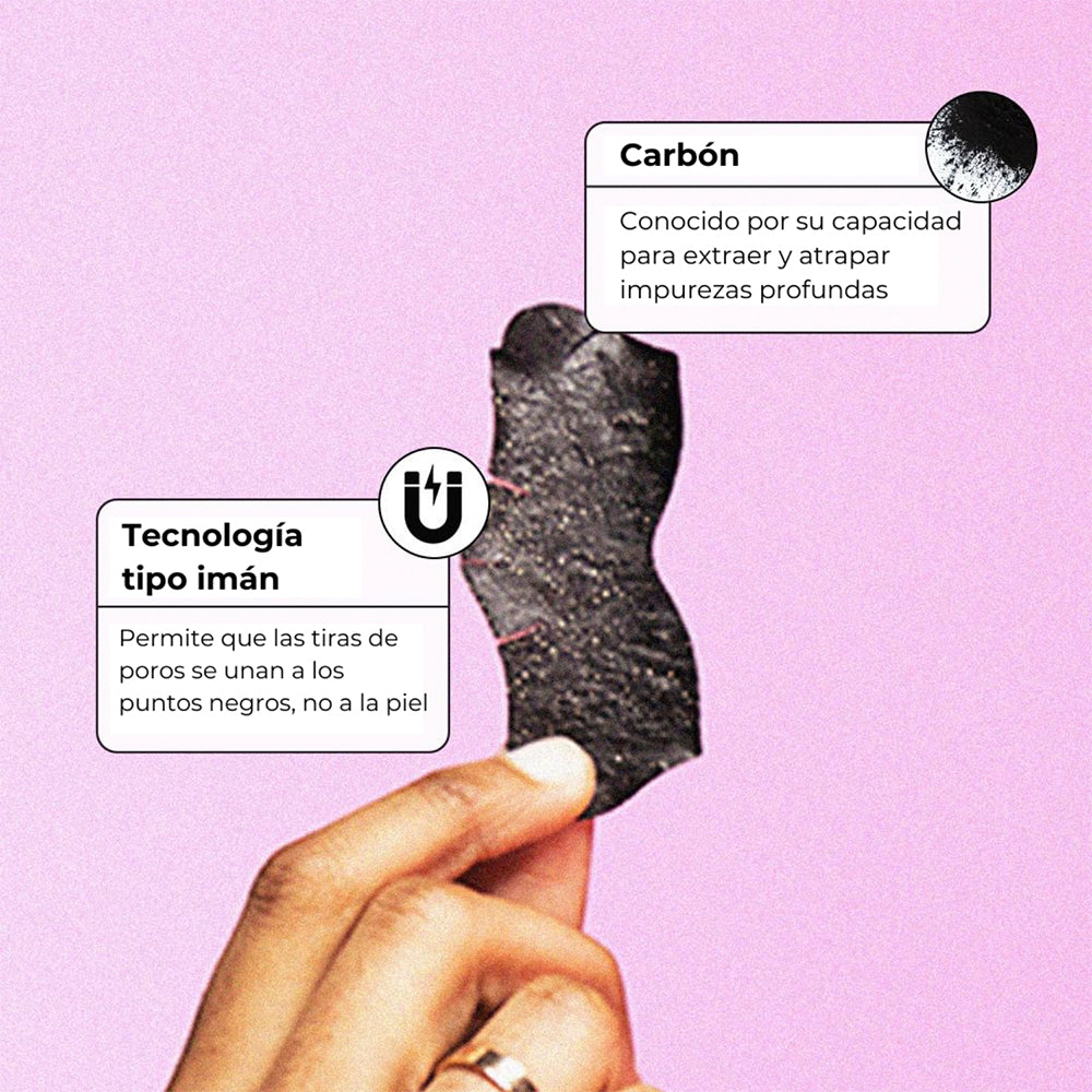 Bandas Limpieza Prof. con Carbón 6 ct Nasal