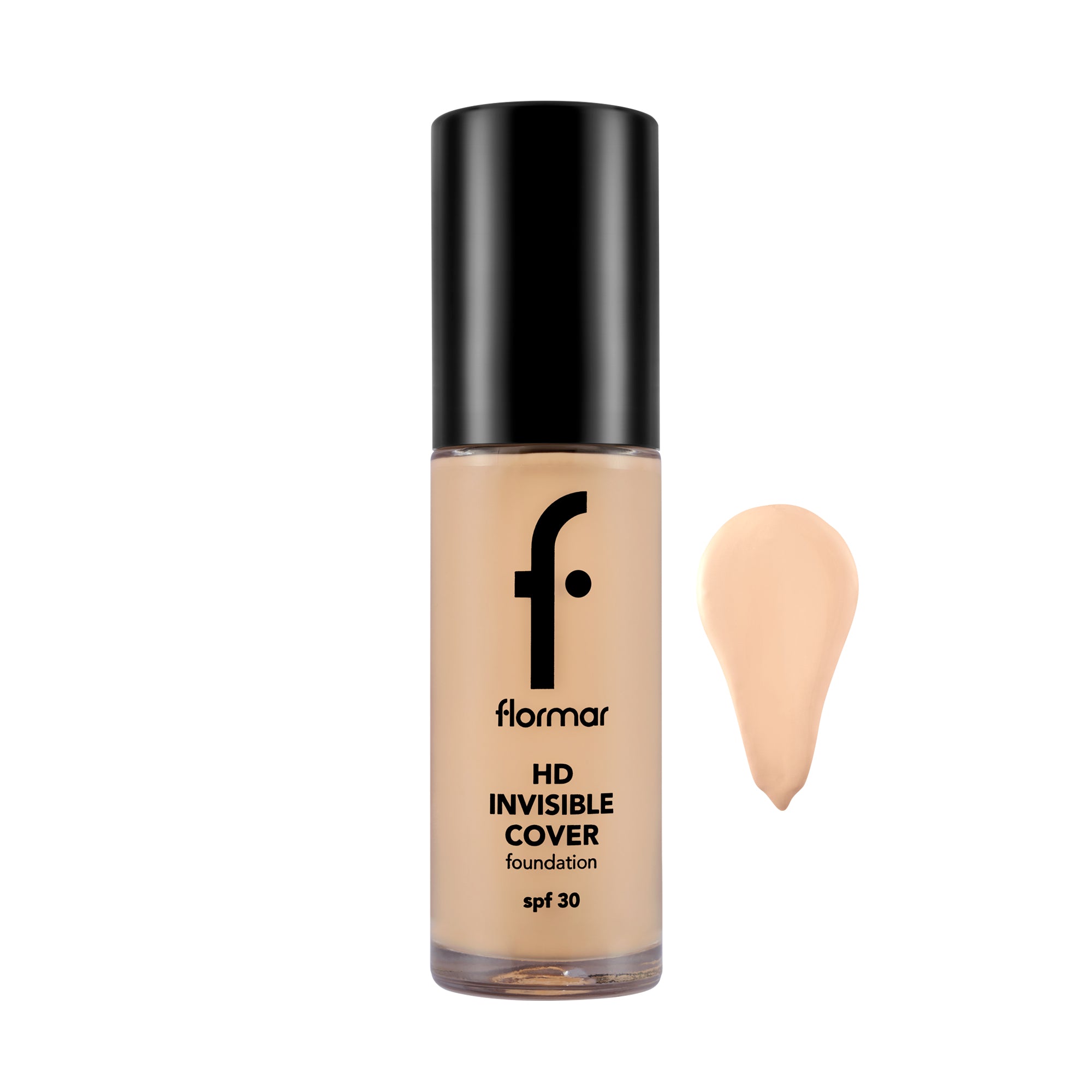 Base liquida HD Invisible Cover Foundation 30ml. FLORMAR