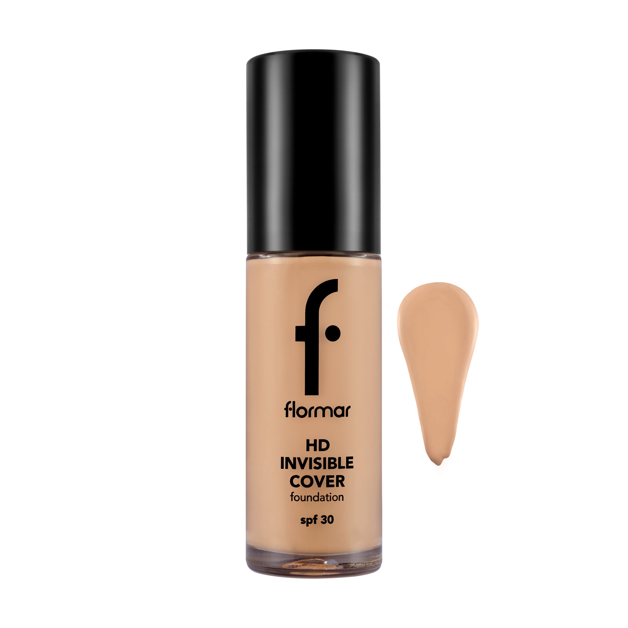 Base liquida HD Invisible Cover Foundation 30ml. FLORMAR