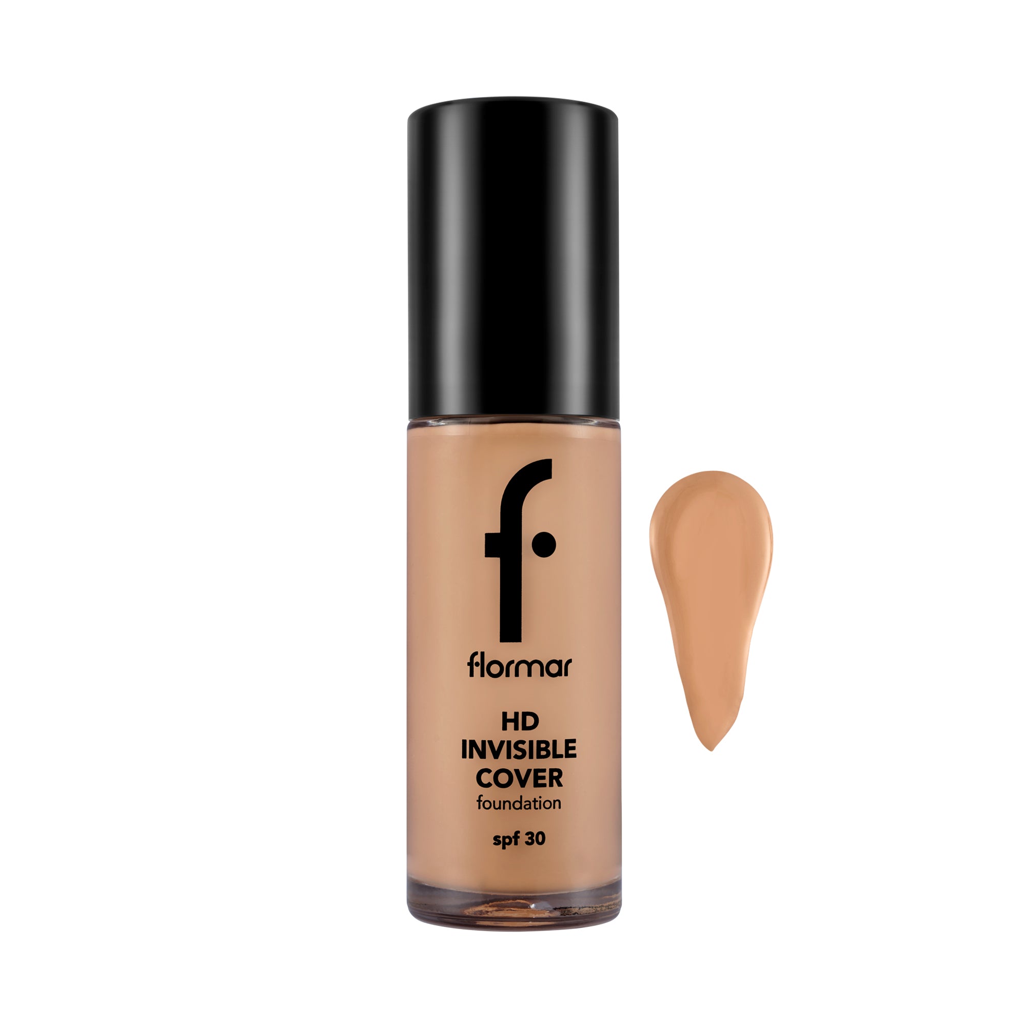 Base liquida HD Invisible Cover Foundation 30ml. FLORMAR