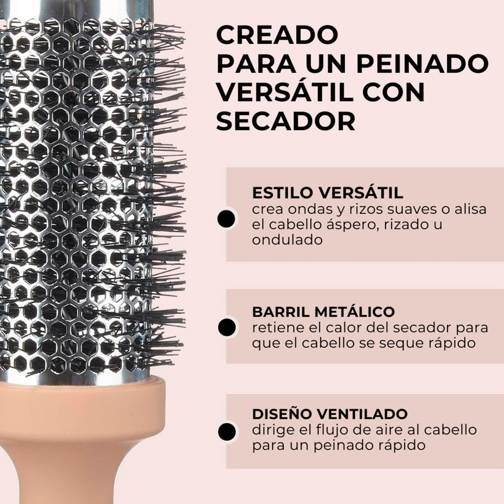 Cepillo Perfoma Thermal Round