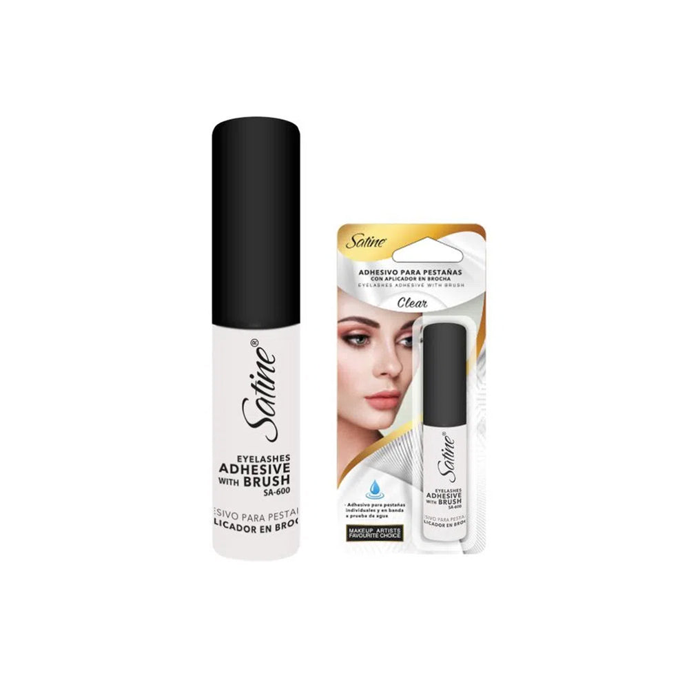 Adhesivo Waterrproof para Pestañas con Brocha Claro/Clear 5 g. SATINE
