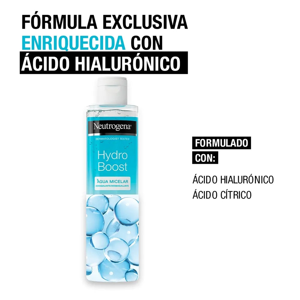Agua Micelar NEUTROGENA Hydro boost 400 ml.