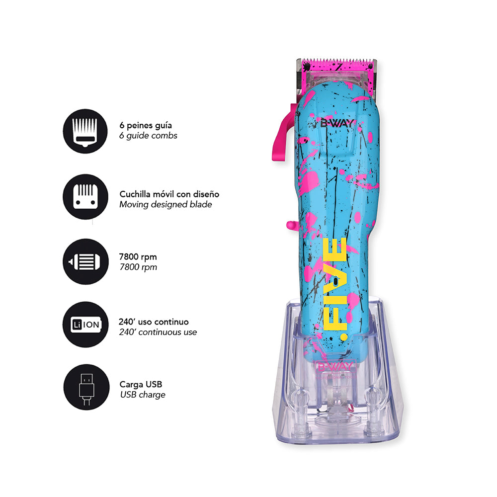 Clipper Five Cortadora Profesional Inalámbrica