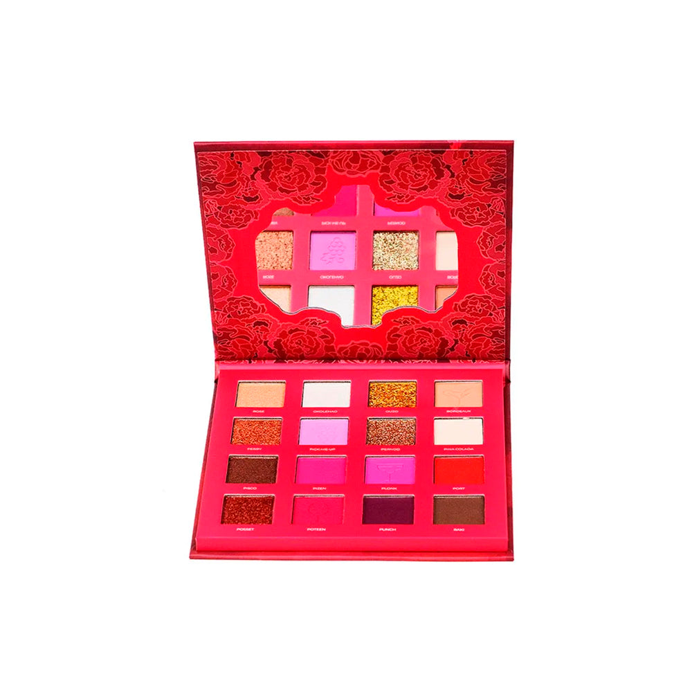 OG YES ROSE WINE PRESSED POWDER PALETTE 16 TONOS 16G