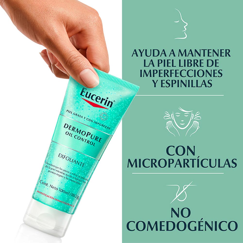 Exfoliante Facial Dermopure. EUCERIN