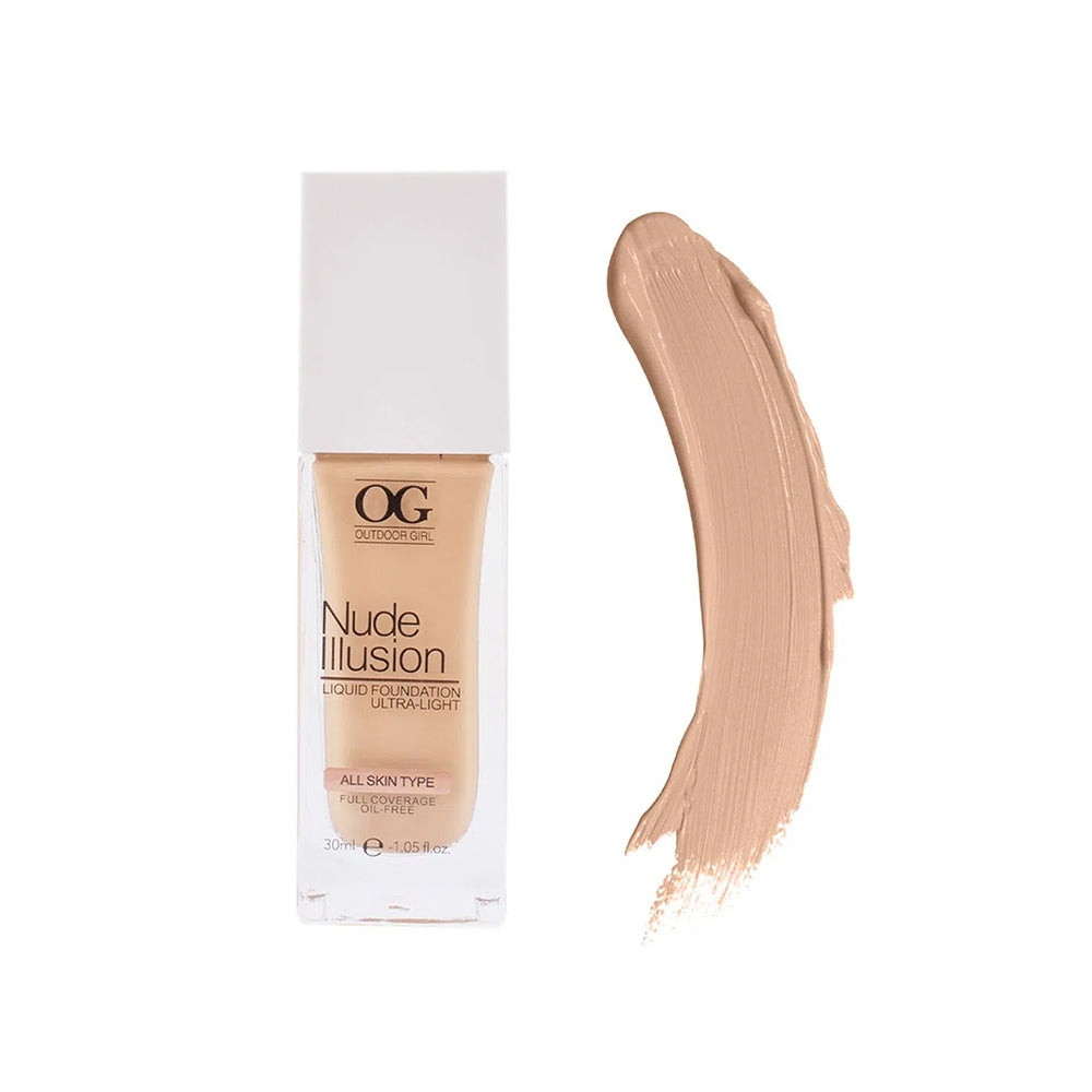 Base de Maquillaje Nude Illusion Ultra-Light 30ml. OG