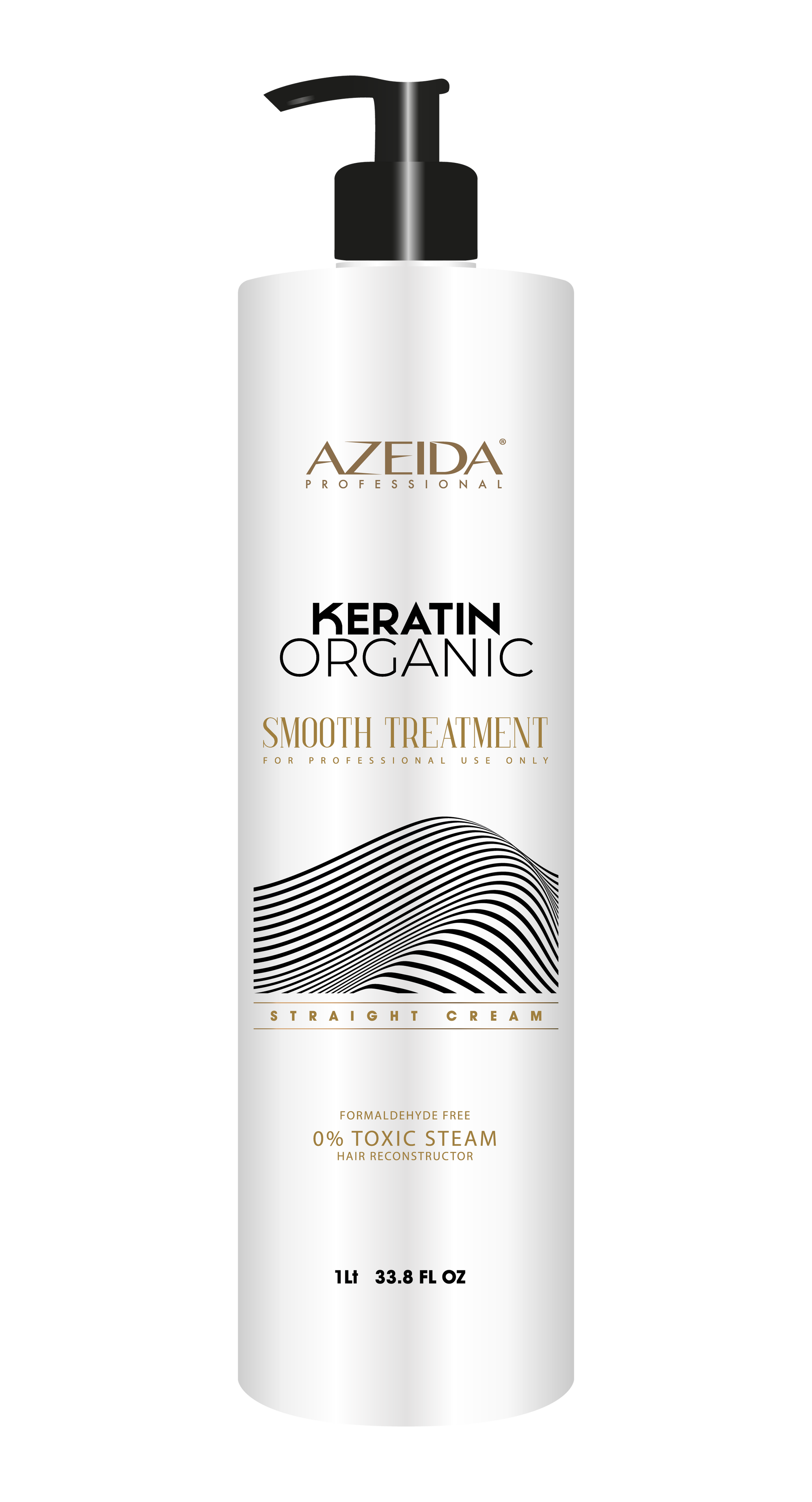 Tratamiento Alisador con Keratina Orgánico 1000ml AZEIDA