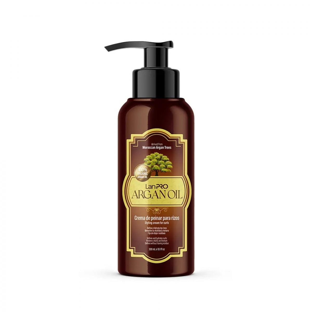 ARGAN OIL Crema de Peinado Rizos 300 ML LAN PRO