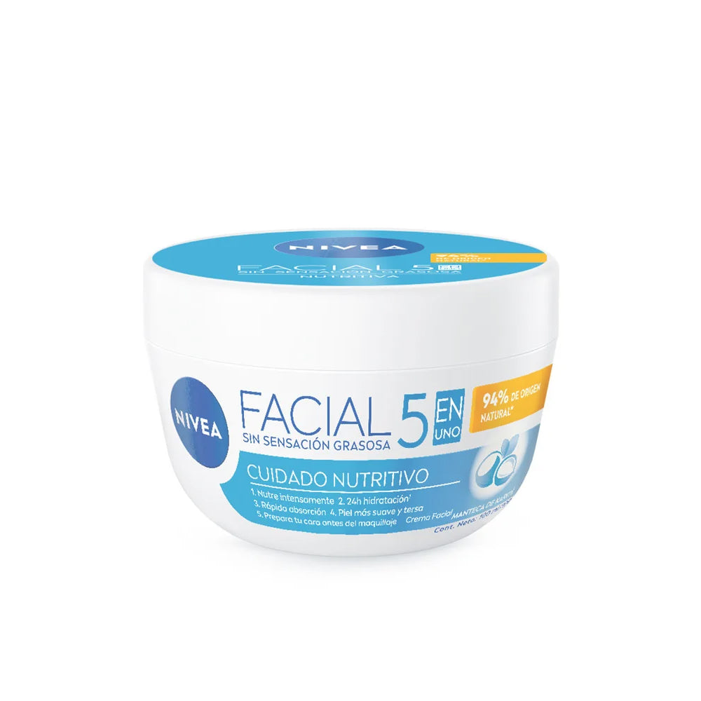Crema Facial Nutritiva 100ml. NIVEA
