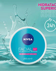 Crema Facial Hidratante en Gel 200ml. NIVEA