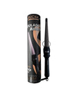 Rizador Plancha de Cabello Titanium BLACK MATTE 13-25MM RUCHA