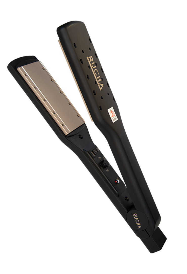 Plancha de cabello Titanium Wet & Dry 1.6" Rucha