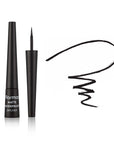 Delineador Líquido de Ojos Matte Negro Waterproof 2.5ml. FLORMAR