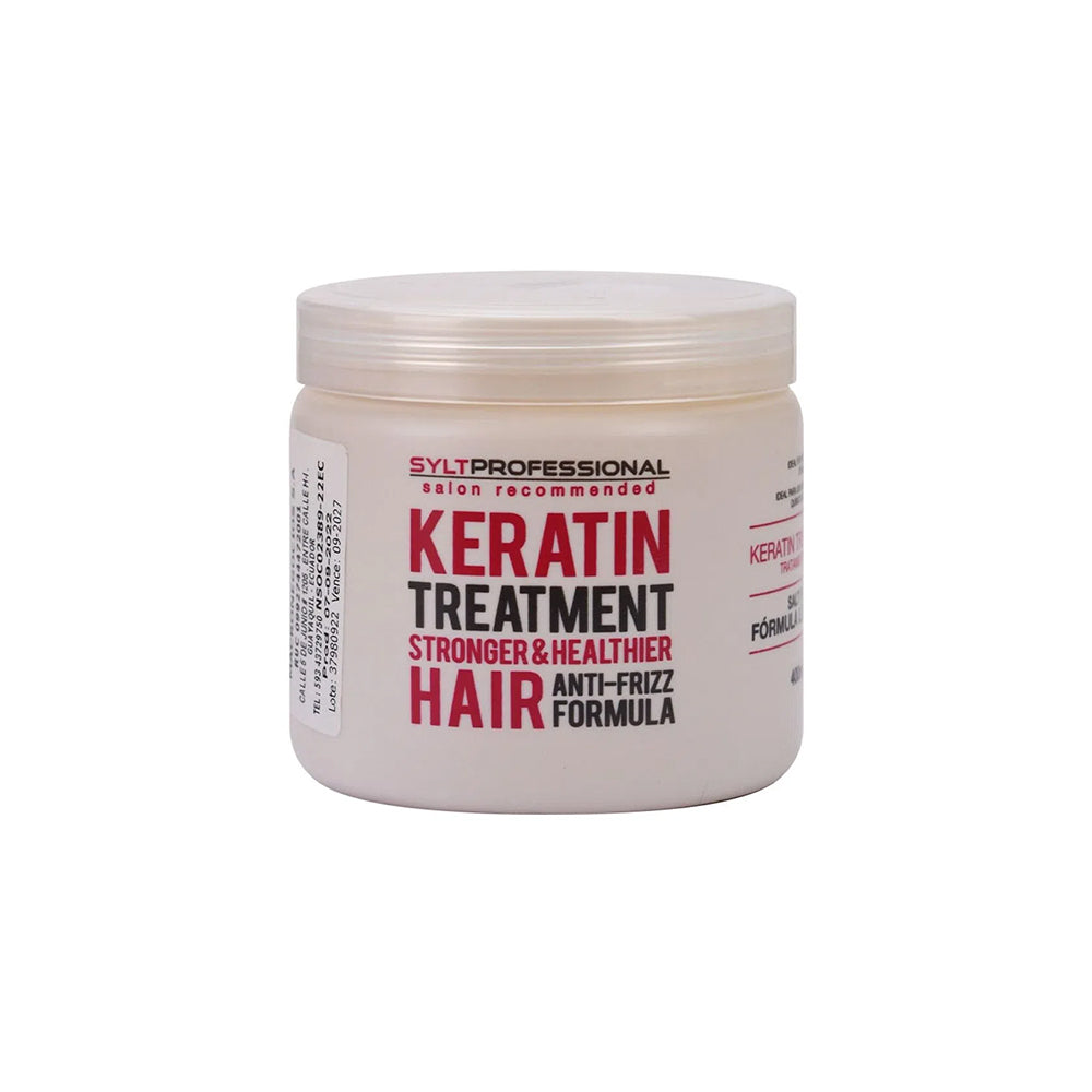 Tratamiento Capilar de Keratina Profesional 400 ml. SYLT