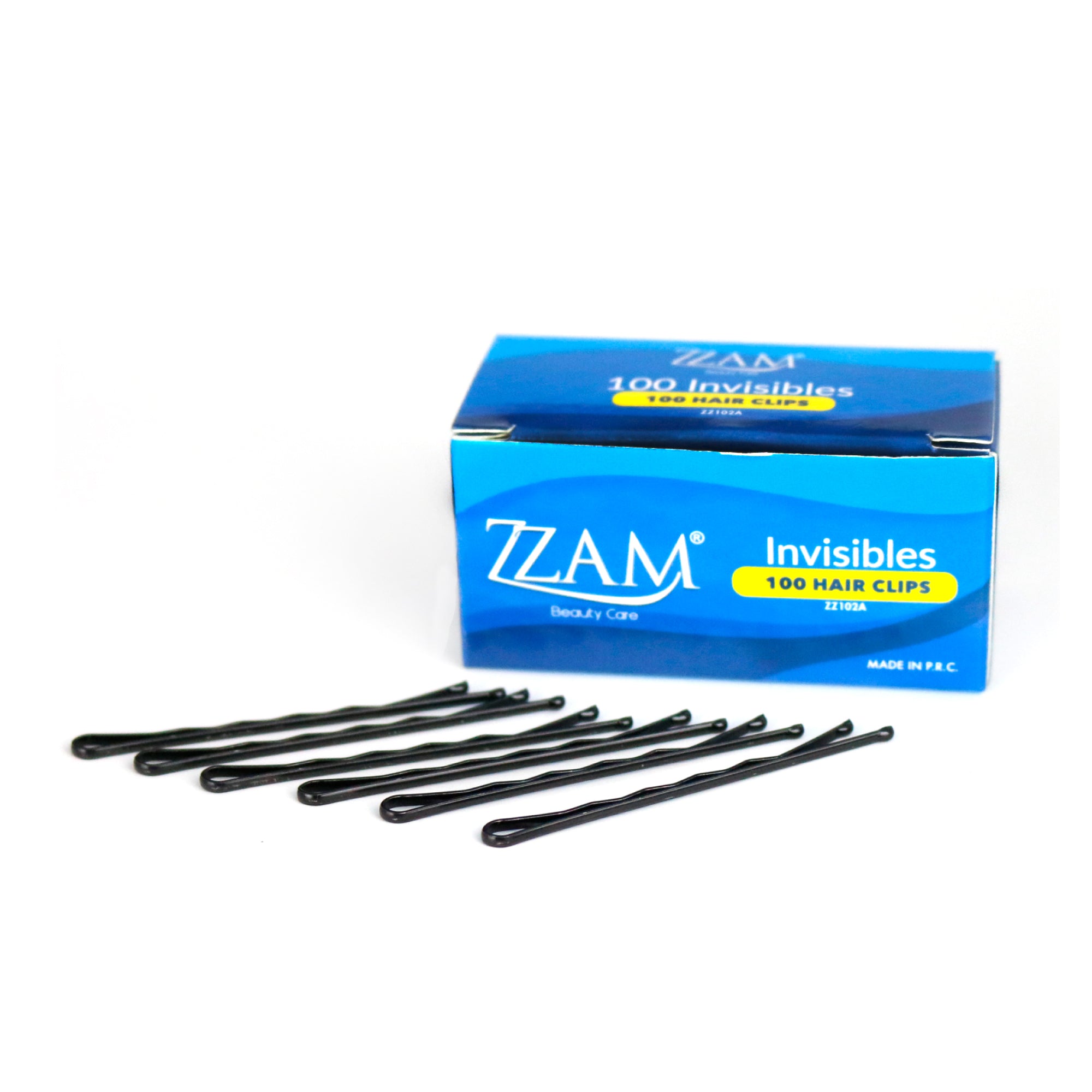 Vincha Invisible Color Negro Caja x 100 unds. ZZAM