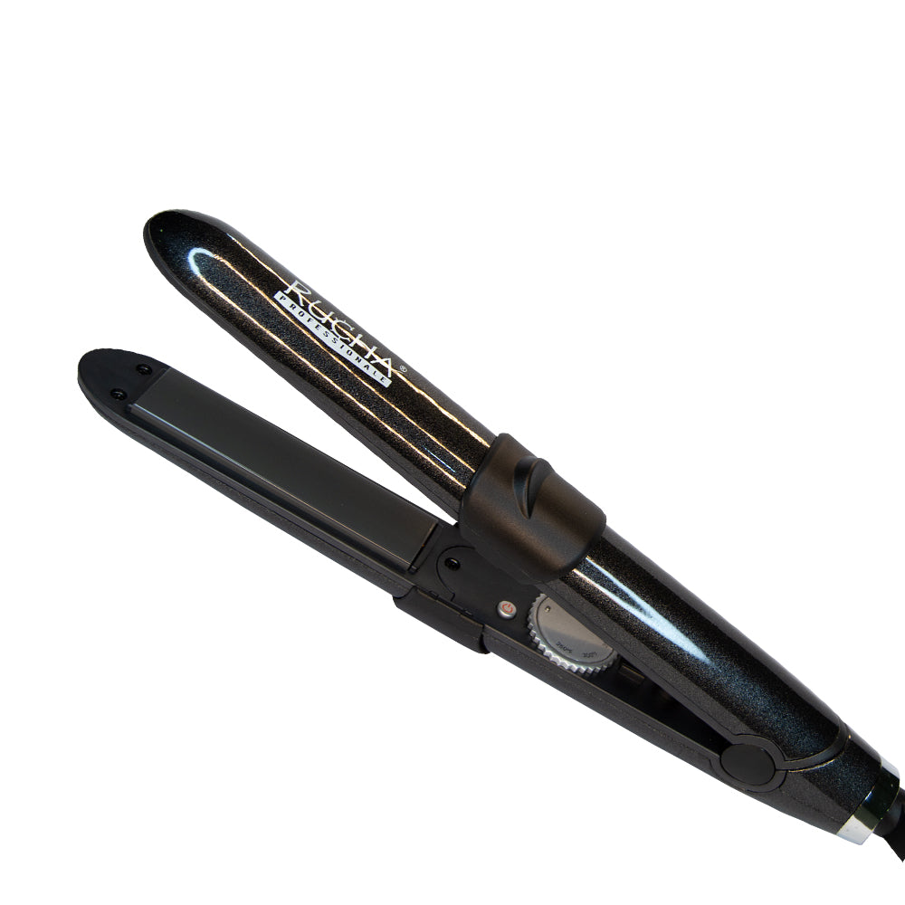 Plancha para Cabello Titanium Keratin Gris Oscuro 450º f. RUCHA