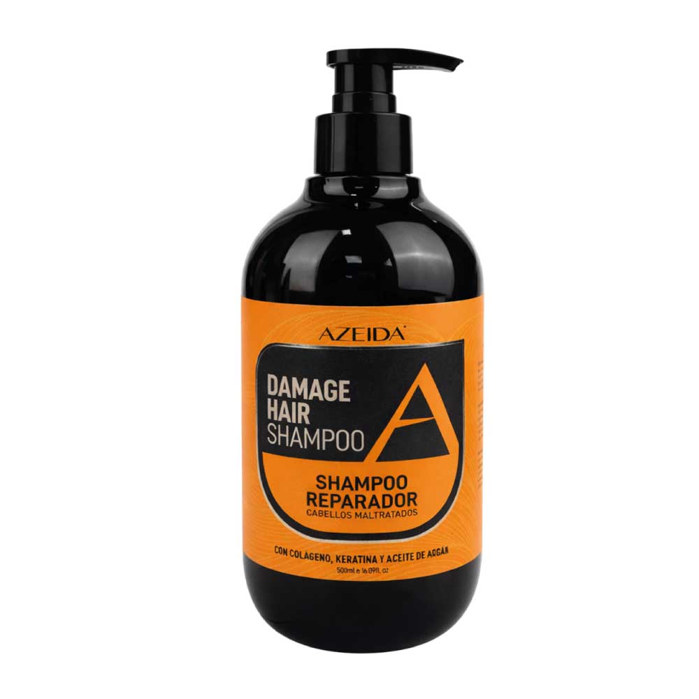 Shampoo Reparador Damage Hair 500ml Azeida