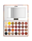 Paleta de Sombras Profesional Sunset Beats 28 Tonos SATINE