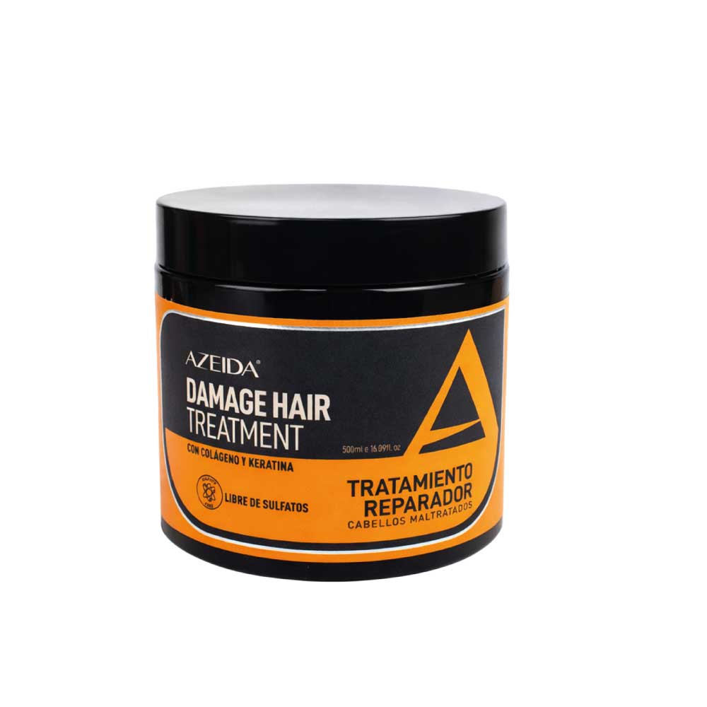 Mascarilla Capilar Reparador Damage Hair 500ml Azeida