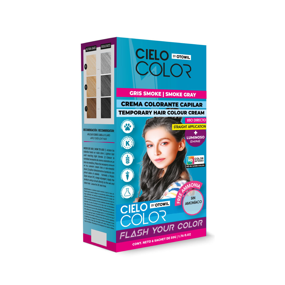 Tinte Fantasía Cabello Cielo Color 50gr. (Sobre) OTOWIL