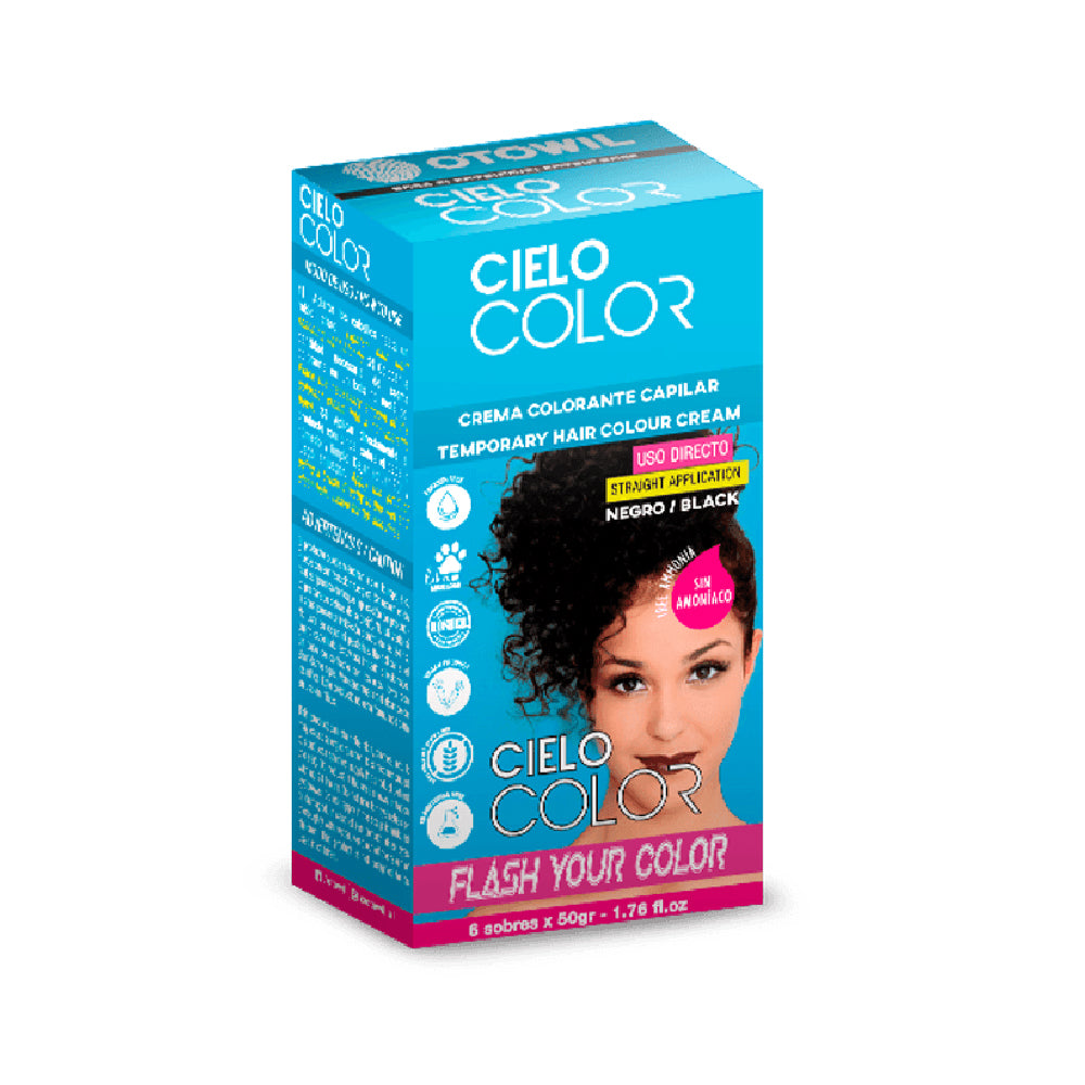 Tinte Fantasía Cabello Cielo Color 50gr. (Sobre) OTOWIL